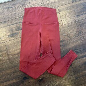 Lululemon Align leggings size 4 in mulled wine